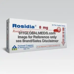 911 Global Meds to buy Generic Rosiglitazone Maleate 8 mg Tablet online