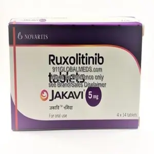 911 Global Meds to buy Brand Jakavi 5 mg Tablet of Novartis online