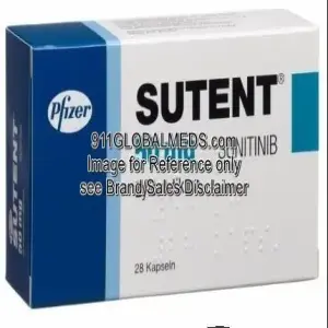 911 Global Meds to buy Brand Sutent 50 mg Capsules of Pfizer online