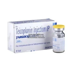 911 Global Meds to buy Brand Targocid 200 mg Vials of Sanofi online