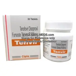 911 Global Meds to buy Generic Tenofovir Disoproxil Fumarate 300 mg Tablet online