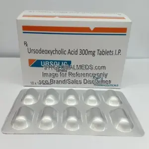 911 Global Meds to buy Generic Ursodeoxycholic Acid 300 mg Tablet online