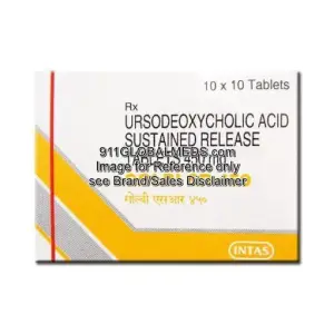 911 Global Meds to buy Generic Ursodeoxycholic Acid 450 mg Tablet online