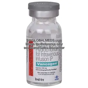 911 Global Meds to buy Generic Vancomycin 500 mg / 10 mL Vials online