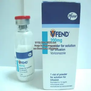 911 Global Meds to buy Brand Vfend 200 mg / mL Vials of Zydus online