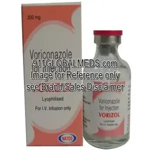 911 Global Meds to buy Generic Voriconazole 200 mg / mL Vials online