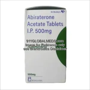 911 Global Meds to buy Generic Abiraterone Acetate 500 mg Tablet online