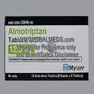 911 Global Meds to buy Generic Almotriptan Malate 12.5 mg Tablet online