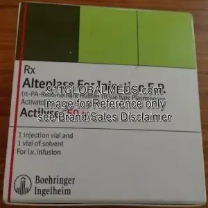 911 Global Meds to buy Brand Actilyse 50 mg / 50 mL Vials of Boehringer Ingelheim online