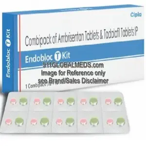 911 Global Meds to buy Generic Ambrisentan + Tadalafil 5 mg + 20 mg packet online