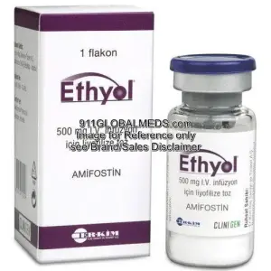 911 Global Meds to buy Brand ETHYOL 500 mg Vials of Fulford online