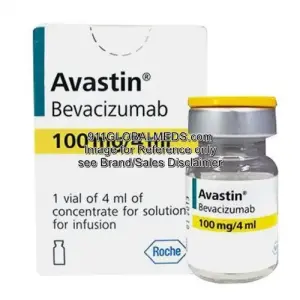 911 Global Meds to buy Brand Avastin 100 mg Vials of Roche online