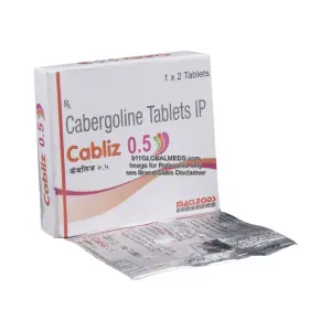 911 Global Meds to buy Generic Cabergoline 0.5 mg Tablet online