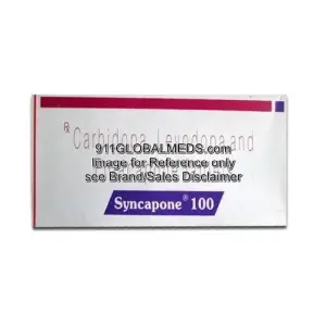 911 Global Meds to buy Generic Carbidopa + Levodopa + Entacapone 25 mg + 100 mg + 200 mg Tablet online