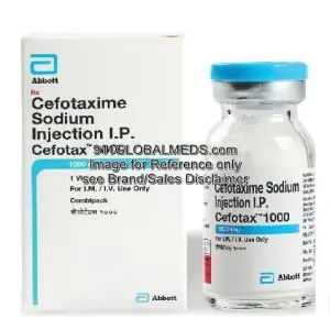 911 Global Meds to buy Generic Cefotaxime Sodium 1 g / 5 mL Vials online