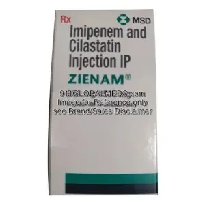 911 Global Meds to buy Brand Zienam 500 mg + 500 mg Vials of MSD online