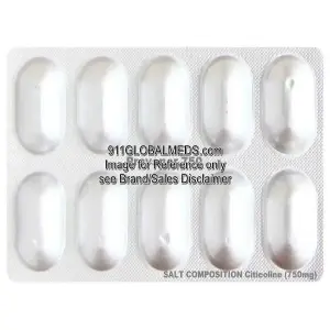 911 Global Meds to buy Generic Citicoline 750 mg Tablet online