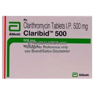 911 Global Meds to buy Brand Claribid 500 mg Tablet of Abbott online