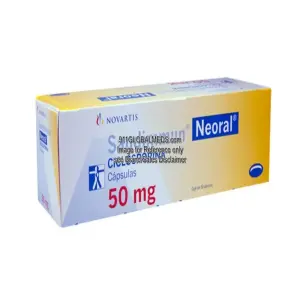 911 Global Meds to buy Brand Sandimmun Neoral 50 mg Capsules of Novartis online
