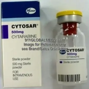911 Global Meds to buy Brand Cytosar 500 mg / 5 mL Vials of Pfizer online