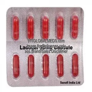 911 Global Meds to buy Brand Ladogal 50 mg Capsules of Sanofi online