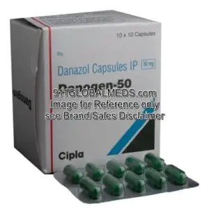 911 Global Meds to buy Generic Danazol 50 mg Capsules online