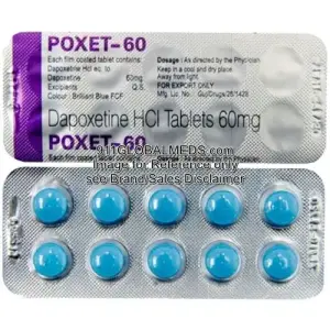 911 Global Meds to buy Generic Dapoxetine 60 mg  Tablet online