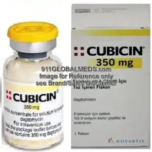 911 Global Meds to buy Brand Cubicin 350 mg Vials of Novartis online