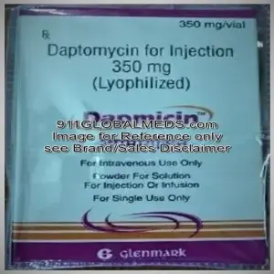 911 Global Meds to buy Generic Daptomycin 350 mg Vials online