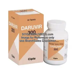 911 Global Meds to buy Generic Darunavir 300 mg Tablet online