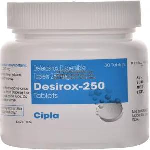 911 Global Meds to buy Generic Deferasirox 250 mg Tablet online