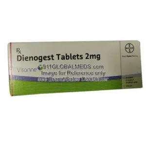 911 Global Meds to buy Brand Visanne 2 mg Tablet of Bayer online