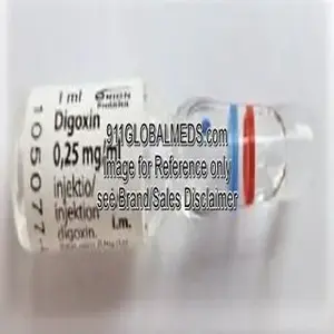 911 Global Meds to buy Generic Digoxin 0.25 mg Vials online
