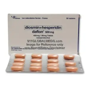 911 Global Meds to buy Generic Diosmin + Hesperidin 450 mg + 50 mg Tablet online