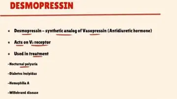 Desmopressin Ddavp Minirin Medication Patient Information video thumbnail